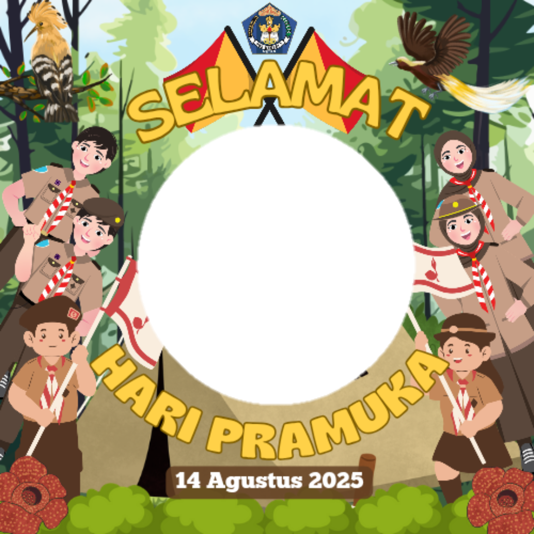 Frame Hari Pramuka