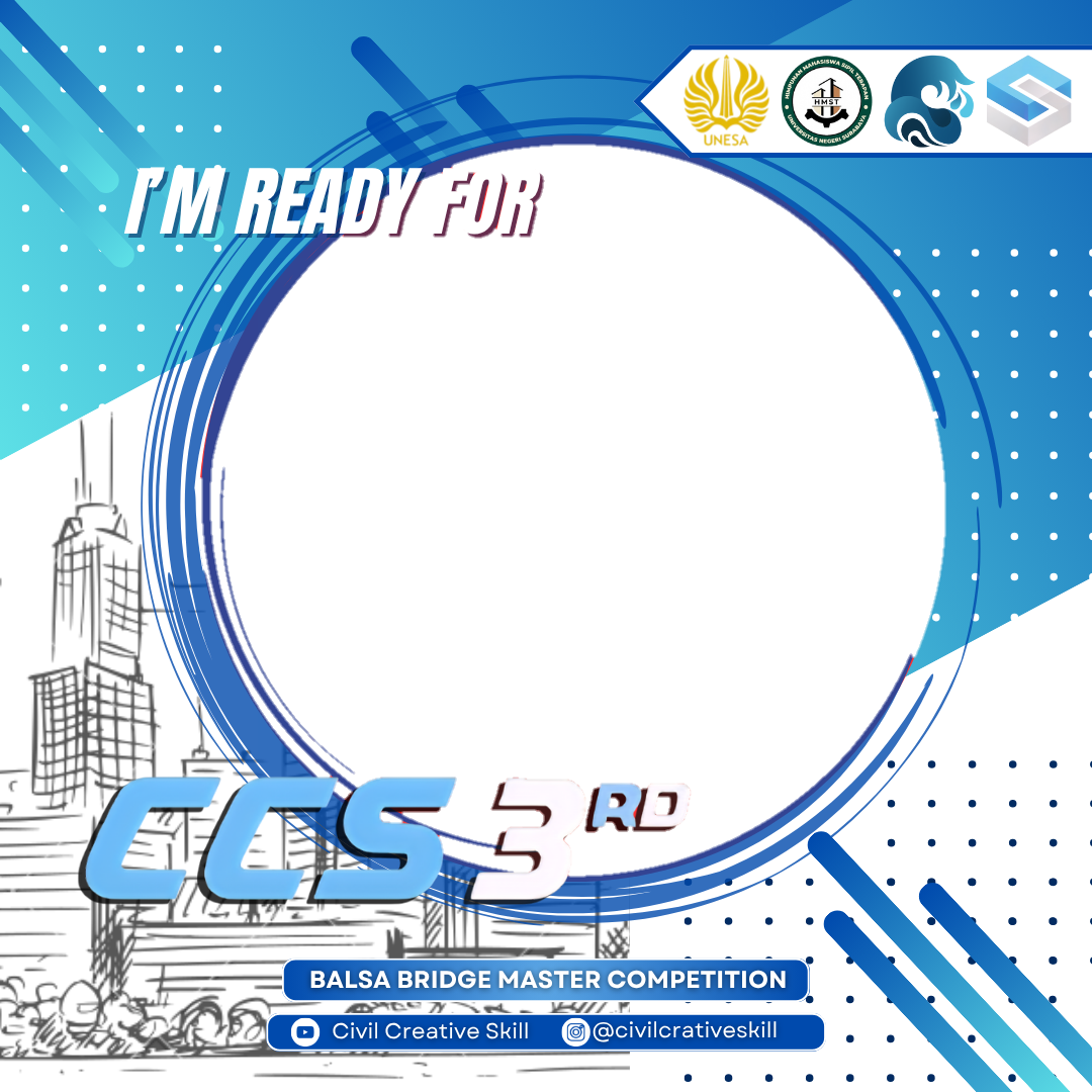 Frame BALSA BRIDGE MASTER COMPETITION CCS 3RD 2025