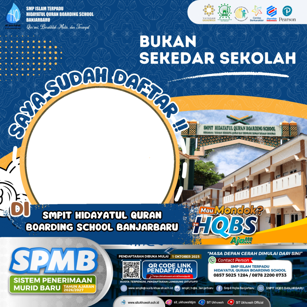 SAYA SUDAH DAFTAR SMPIT HQBS BANJARBARU