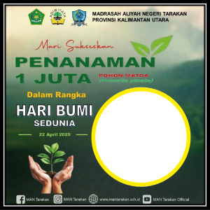 Frame of SelamatHariBumi2025MANTarakanKaltara