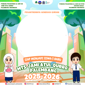 Frame of MTs Jami’atul Qurro’ Palembang