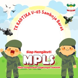 Frame of MPLS TK Kartika V-65 Samboja Barat