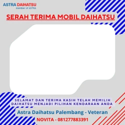 Frame of SERAH TERIMA MOBIL DAIHATSU