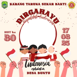 Frame of Hari Kemerdekaan Republik Indonesia Ke -80