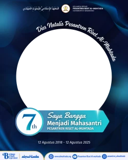 Frame of DIES NATALIS PESANTREN RISET AL-MUHTADA KE-7