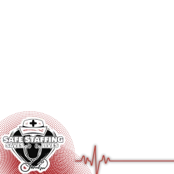 Frame of I AM FOR SAFE STAFFING