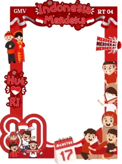 Frame of Grand mutiara village RT 04