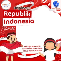 Frame of Hut RI ke 80 - Bina Pelita Global