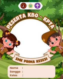 Frame of ID CARD KBO - KPTA SMK PRIMA 2025
