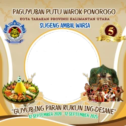 Frame of Sugeng Ambal Warsa 5 PWP Kota Tarakan