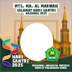 Frame of AL-MARWAH HARI SANTRI 2025