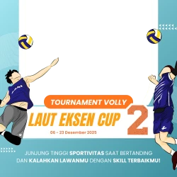 Frame of Tournament Volly - Laut Eksen CUP 2