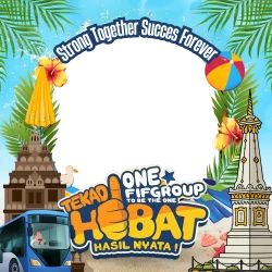 Frame of Strong Together Succes Forever