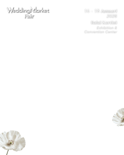 Frame of WeddingMarket Fair January 2026
