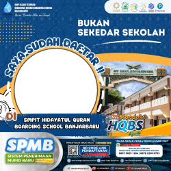 Frame of SAYA SUDAH DAFTAR SMPIT HQBS BANJARBARU