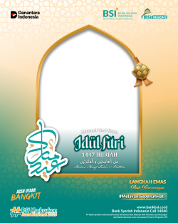 Frame of IDUL FITRI BSI LHOKSUKON 1447 H