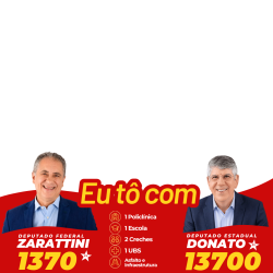 Frame of Eu tô com o Donato e Zarattini!