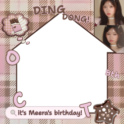 Meera as Moka's #Birthday!
